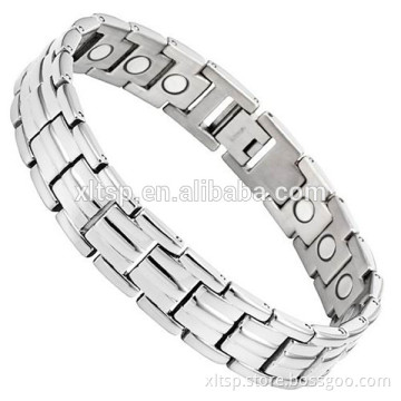 Improve blood circulation magnetic energy titanium bracelet
